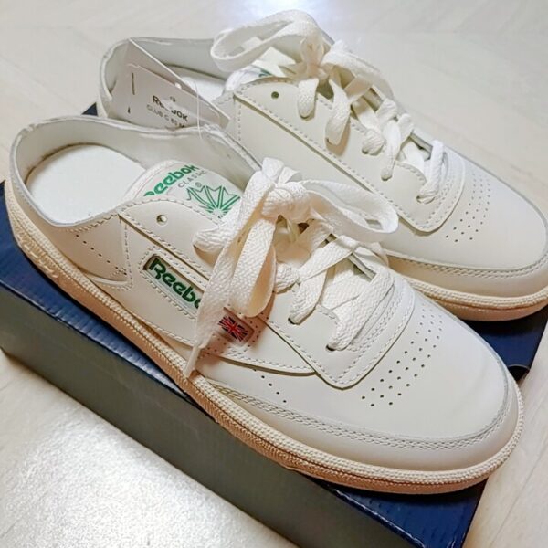 Giày Reebok Club C 85 Mule 'White' FX4218 - Ảnh 4
