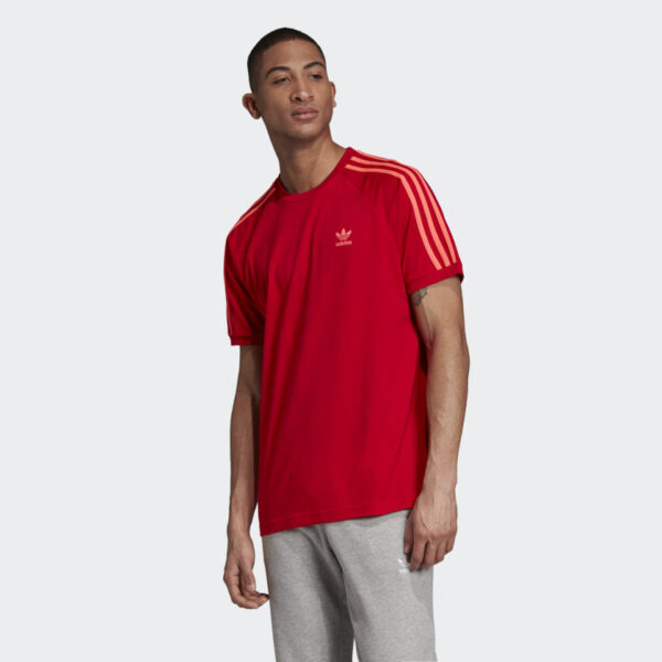 Áo Adidas 3 Stripes Tee Red ED5954 - Ảnh 2