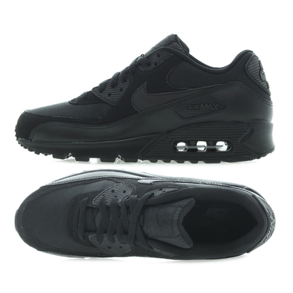 Giày Nike Air Max 90 Essential 'Triple Black' 537384-090 - Ảnh 5