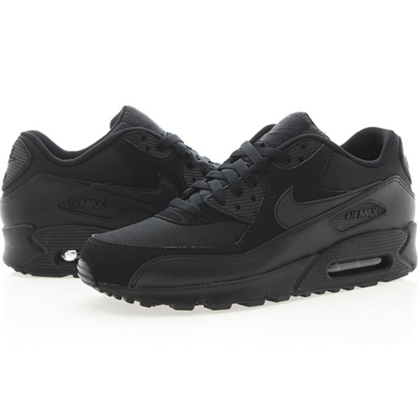 Giày Nike Air Max 90 Essential 'Triple Black' 537384-090 - Ảnh 6