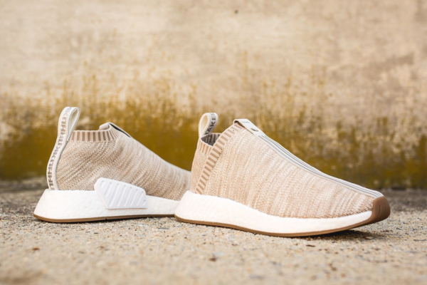 Giày Adidas Kith x Naked x NMD_CS2 Primeknit 'Tan' BY2597 - Ảnh 4