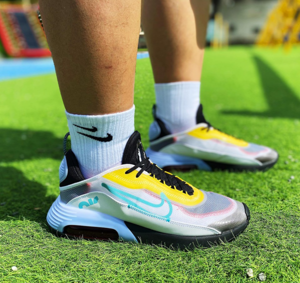 Giày Nike Air Max 2090 'Speed Yellow Aqua' CT1091-100 - Ảnh 4