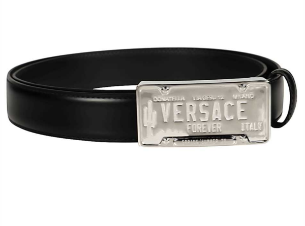Thắt Lưng Versace Men's Belt Leather DCU8008-DVTP-1D41P - Ảnh 2