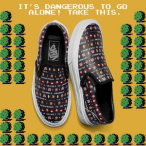 Giay Vans Nintendo x Classic Slip-On 'Zelda' VN0004MPJRD