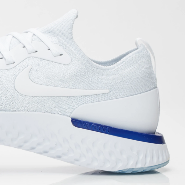 Giày Nike Wmns Epic React Flyknit 'White Racer Blue' AQ0070-100 - Ảnh 7