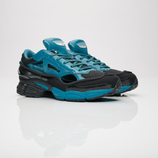 Giày Adidas Raf Simons x Replicant Ozweego 'Black Colonial Blue' BB7986 - Ảnh 2