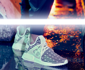 Alternative view of Giày Adidas Wmns NMD XR1 Primeknit 'Clear Granite' BB2376