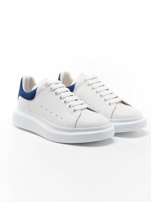 Giày Alexander McQueen Oversized 'White Paris Blue' 553680-WHGP7-9086 - Ảnh 2