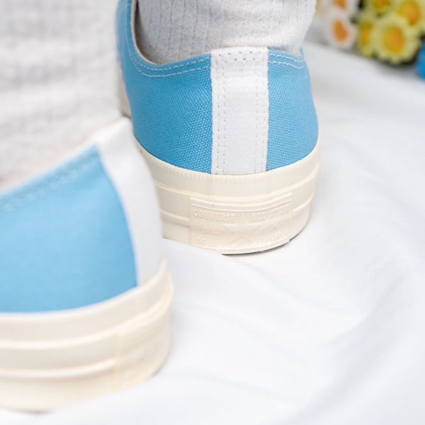 Giày Converse Comme des Garçons PLAY x Chuck 70 Low 'Bright Blue' 168303C - Ảnh 5
