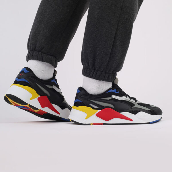 Puma RS-X³ Millenium Puma Black High Risk Red 37323611 - Ảnh 2