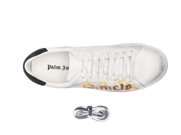 Giày Palm Angels Sprayprint 'Flame' PMIA056F22LEA0030118 - Ảnh 4