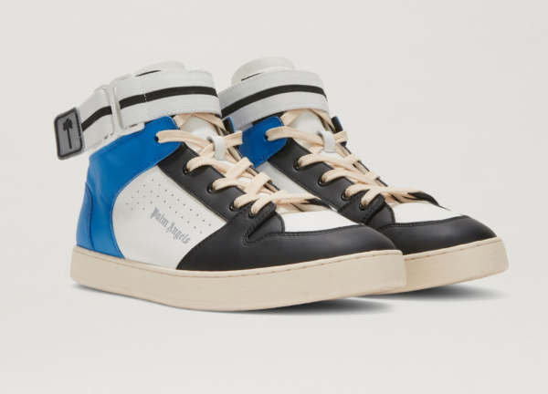 Giày Palm Angels Palm One Hightop 'Blue' PMIA077F22LEA0010145 - Ảnh 2
