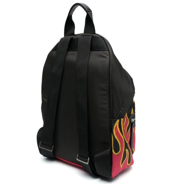 Balo Palm Angels 'Flames' PMNB015F22LEA0072501 - Ảnh 2