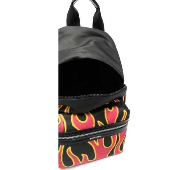 Balo Palm Angels 'Flames' PMNB015F22LEA0072501 - Ảnh 3