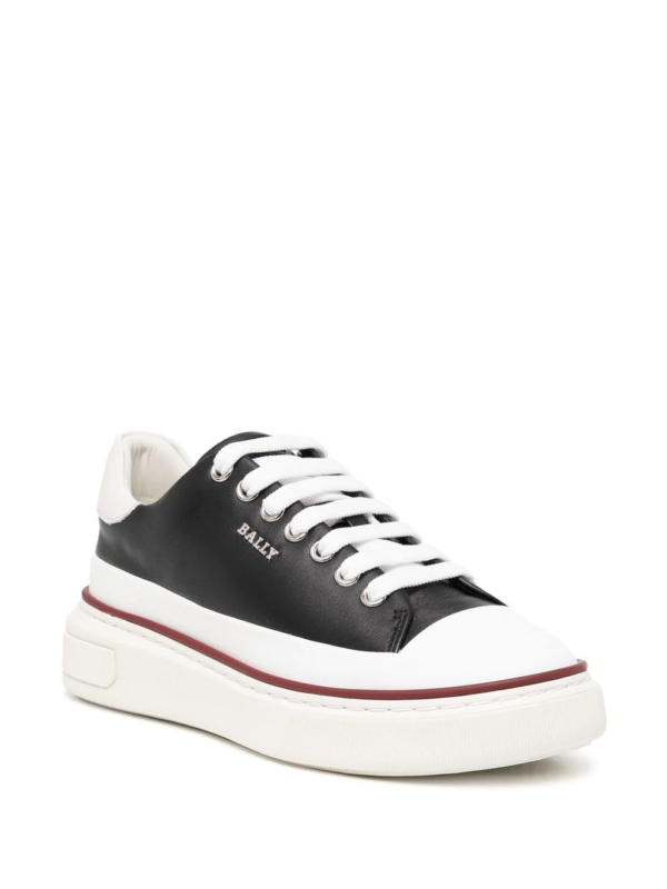 Giày Bally Maily Low Top 'Black' MAILY W 905 - Ảnh 4