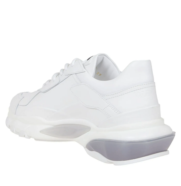 Giày Valentino Homme Blanc Cuir Baskerts WY2S0B21RKWKR5 - Ảnh 3