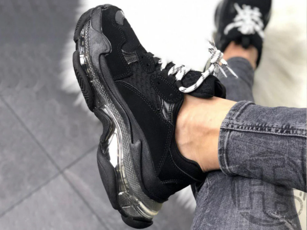 Giày Balenciaga Triple S Sneaker 'Triple Black' 2019  541624-W09O1-1000 - Ảnh 4