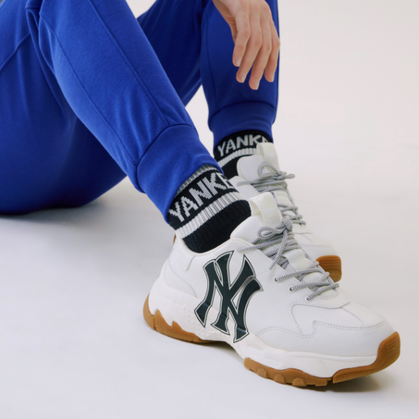 Giày MLB Bigball Chunky Embo NY 'White' 32SHC6011-50I - Ảnh 3