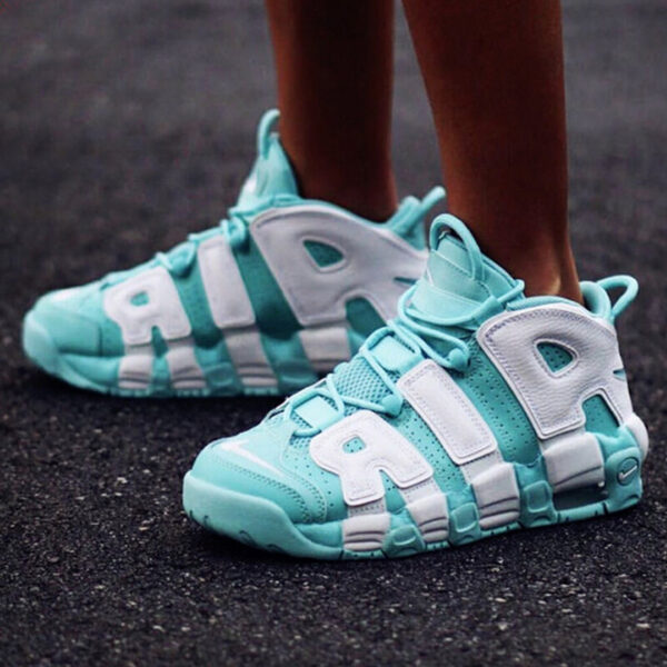 Giày Nike Air More Uptempo GS 'Island Green' 415082-300 - Ảnh 3