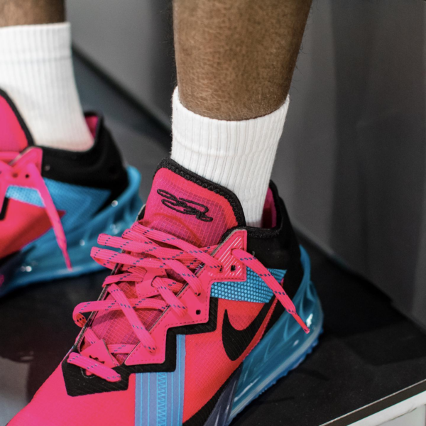 Giày Nike LeBron 18 Low 'Neon Nights' CV7562-600 - Ảnh 2