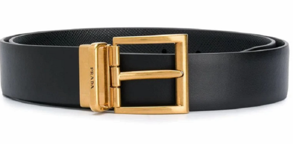 Thắt Lưng Prada Black Leather Belt 2CC0042DAEF0632