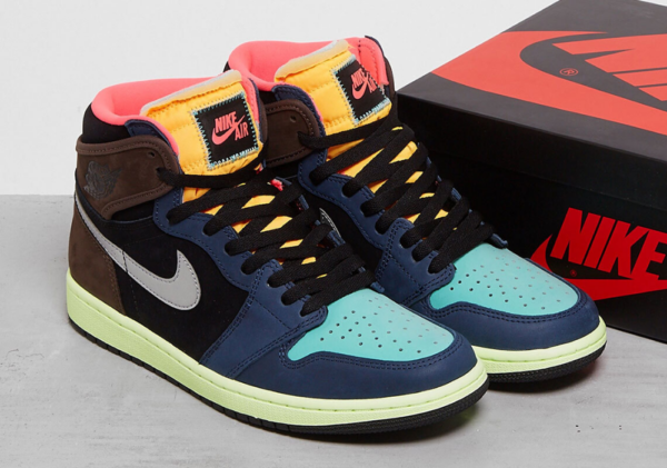 Giày Nike Air Jordan 1 Retro High 'Tokyo Bio Hack' 555088-201 - Ảnh 9