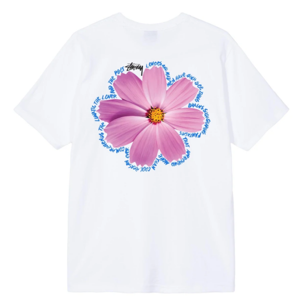 Áo Stussy Cosmos Tee White - Ảnh 2