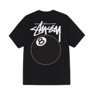 Alternative view of Áo Stussy 8 Ball Pigment Dyed Tee Black