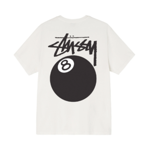 Alternative view of Áo Stussy 8 Ball Pigment Dyed Tee Cream