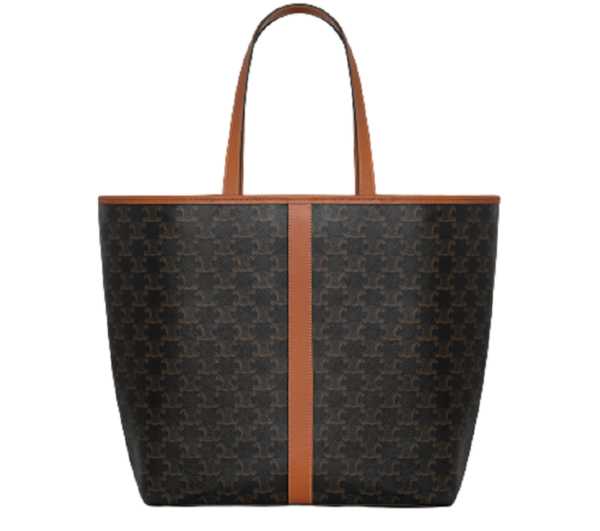 Túi Celine Medium Cabas In Triomphe Canvas Tan 191112CAS-04LU