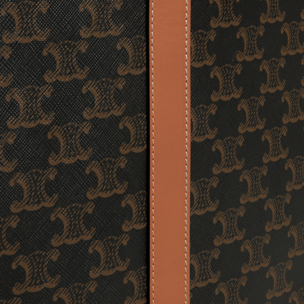 Túi Celine Medium Cabas In Triomphe Canvas Tan 191112CAS-04LU - Ảnh 8