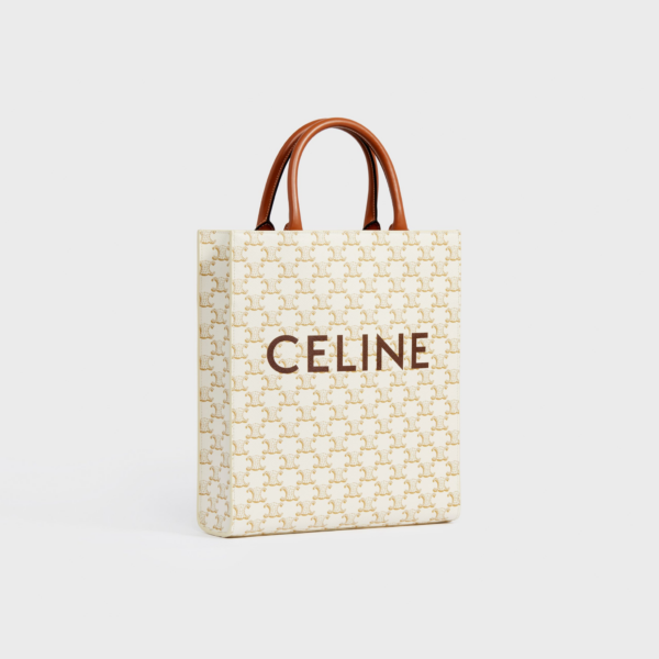 Túi Celine Cabas Vertical Calfskin 'White' 191542BZK-01BC - Ảnh 2