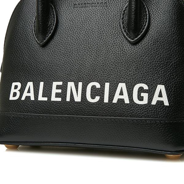Túi Balenciga Top Handle Ville Xxs Leather 550646 1IZ1M 1090 - Ảnh 4