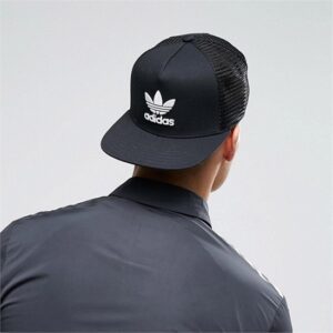 Alternative view of Mũ Adidas Trefoil Trucker Cap Black BK7308