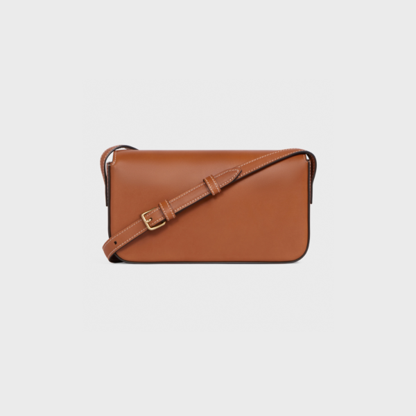 Túi Celine Triomphe Shoulder Bag In Natraul Calfskin 194143BFN-04LU - Ảnh 3