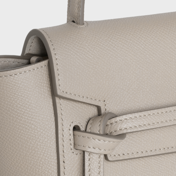 Túi Celine Pico Belt Bag In Grained Calfskin Light Taupe 194263ZVA-18LT - Ảnh 5