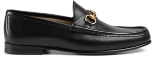 Giày Gucci 1953 Horsebit Leather Loafer 'Black Leather' 307929-BLM00-1000