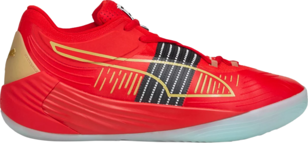 Giay Puma Fusion Nitro 'High Risk Red Team Gold' 195587-04