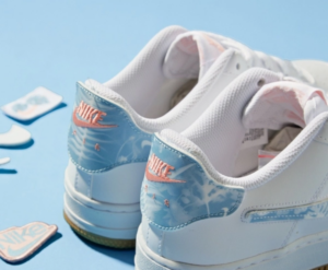 Giay Nike Air Force Low 'White Bleached Coral Gum' DM1020-100