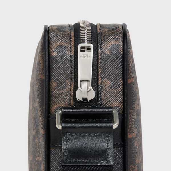 Túi Celine Medium Messenger Bag In Triomphe Canvas 197202DND-38SI - Ảnh 4