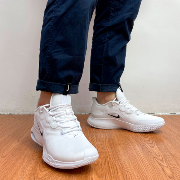 Giày Tennis Nike Air Max Volley 'White Black' CU4274-100 - Ảnh 3