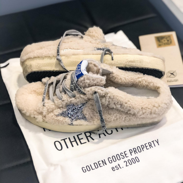 Giày Golden Goose Superstar Sabot 'Beige' GWF00110-F001987-10757 - Ảnh 2