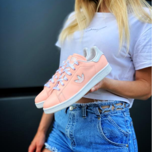 Giay Adidas Wmns Stan Smith 'Pink Orange' F34308