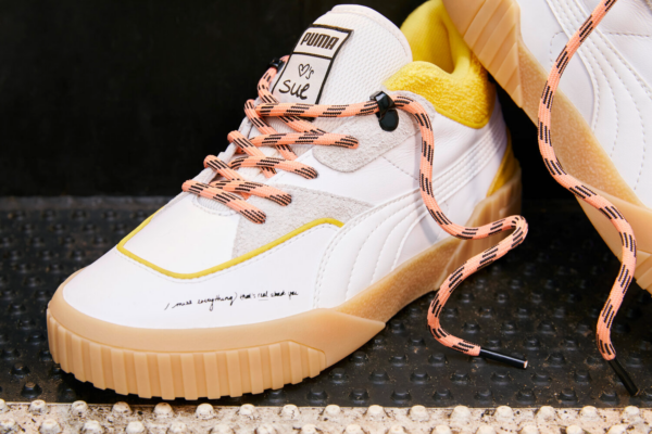 Giày Puma Sue Tsai x Wmns Cali 'White Yellow Gum' 369877-01 - Ảnh 3