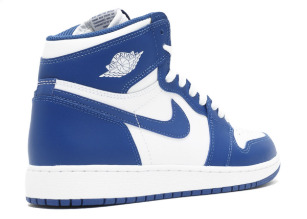 Giày Nike Air Jordan 1 High OG BG 'Storm Blue' 575441-127 - Ảnh 6