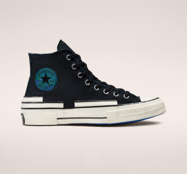 Giày Converse Chuck 70 Hacked Heel High 'Black Blue' A02407C - Ảnh 5
