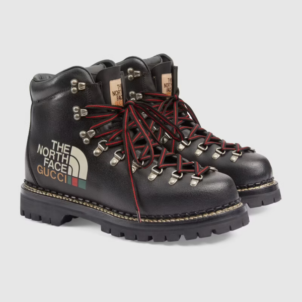 Giày Gucci The North Face x Gucci Ankle Boot Black 655401-17U10-1000 - Ảnh 5
