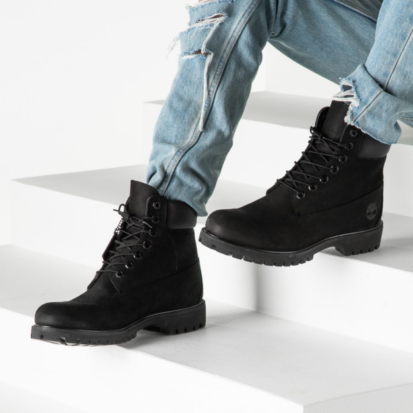 Giày Timberland 6 Inch Basic Boot 'Black' TB19039 - Ảnh 2