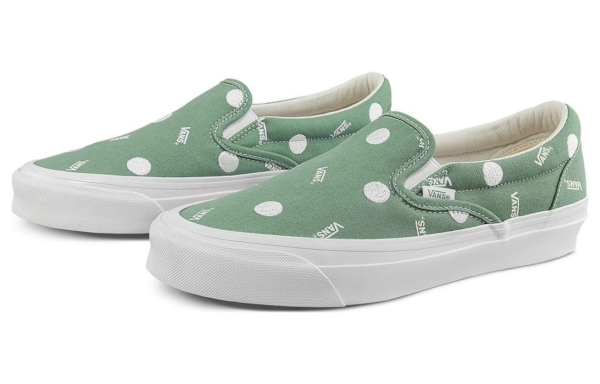 Giày Vans OG Classic Slip-on LX 'Green' VN0A45JKLDN - Ảnh 4