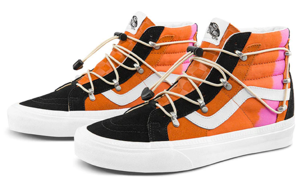 Giày Vans SK8-Hi Echo DX 'Fusion Black Orange' VN0A7Q5OY8J - Ảnh 2